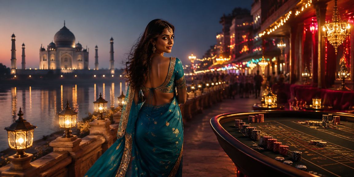 Excited betting player in Agra enjoying the betting experience