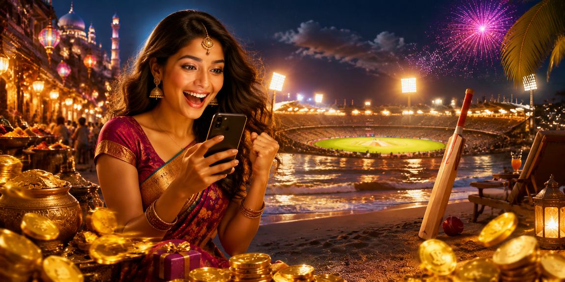 Indian cricket betting display on digital platform with vibrant live odds
