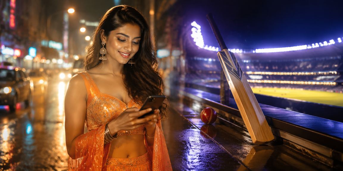 Sports betting odds displayed on a vibrant mobile app in Mumbai